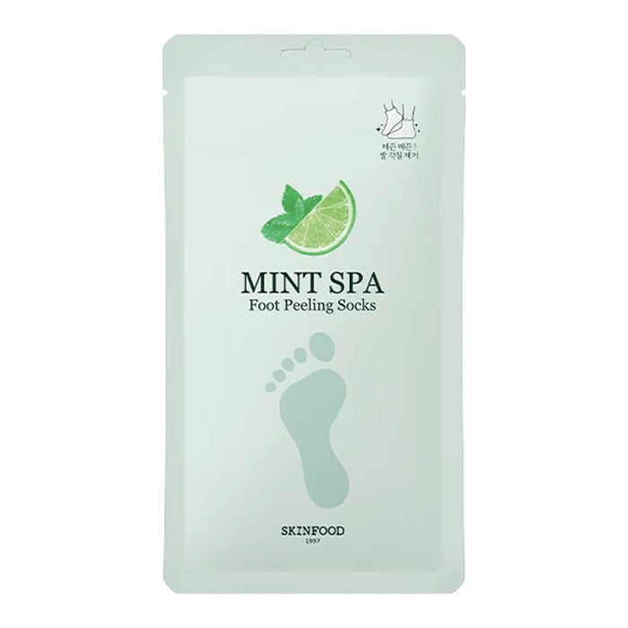 SKINFOOD MINT SPA FOOT PEELING SOCKS - MOQ 10