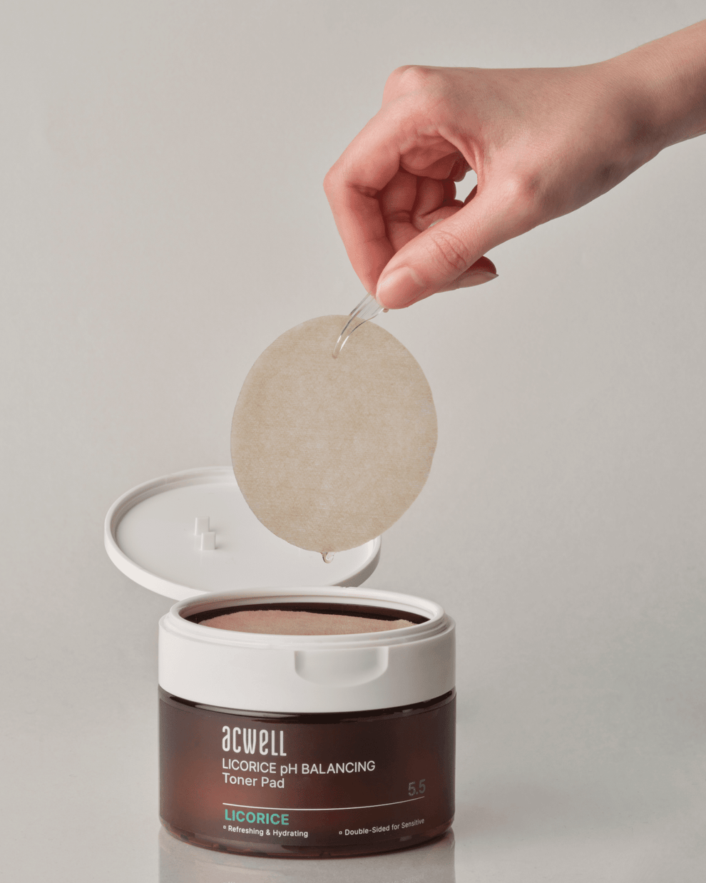 ACWELL Licorice pH Balancing Toner Pad - MOQ 4