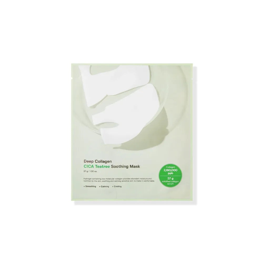 Sungboon Editor Deep Collagen Cica Teatree Soothing Mask 37g*4ea - MOQ 30