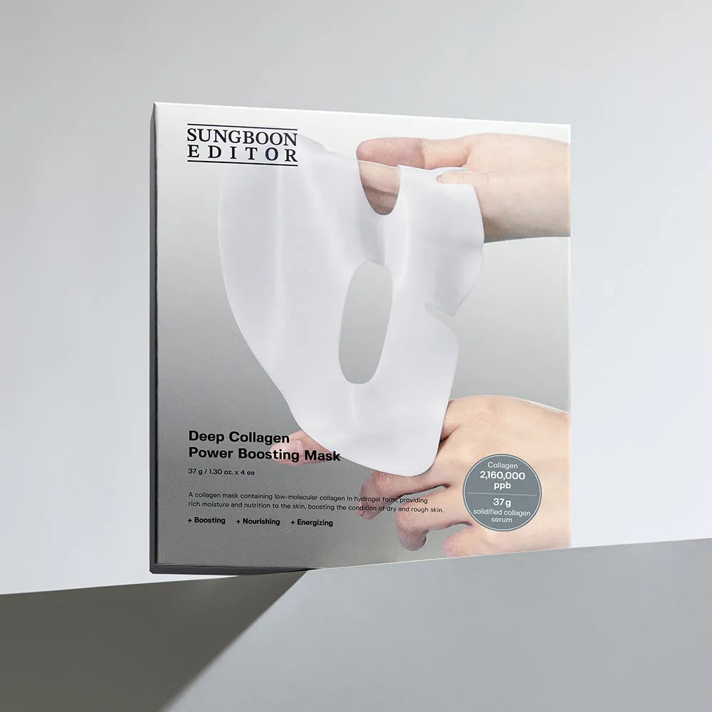Sungboon Editor Deep Collagen Power Boosting Mask 37g*4ea - MOQ 30