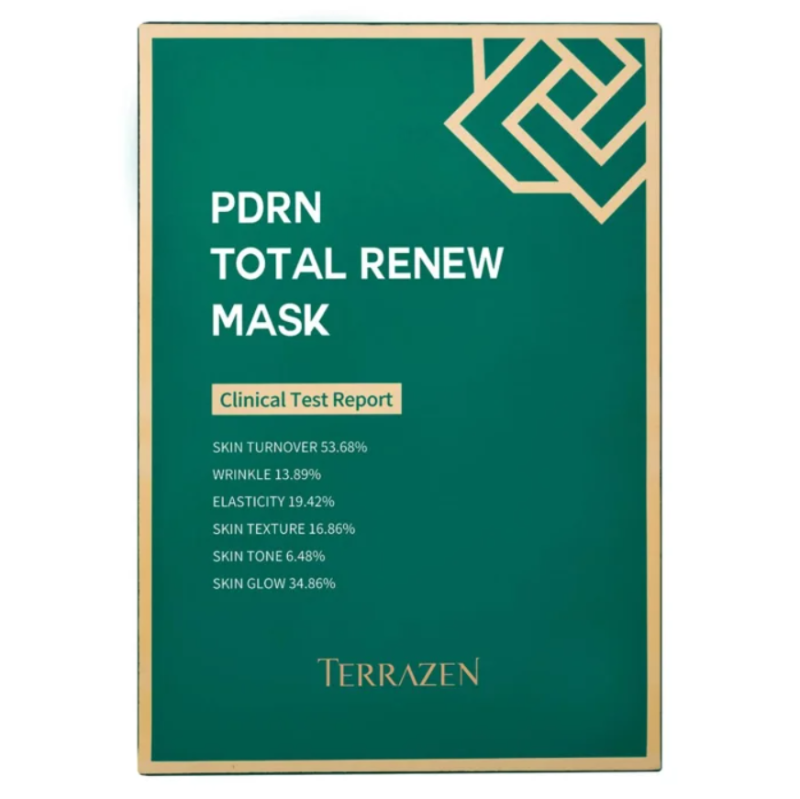 TERRAZEN PDRN TOTAL RENEW MASK (10PCS/ BOX) - MOQ 22