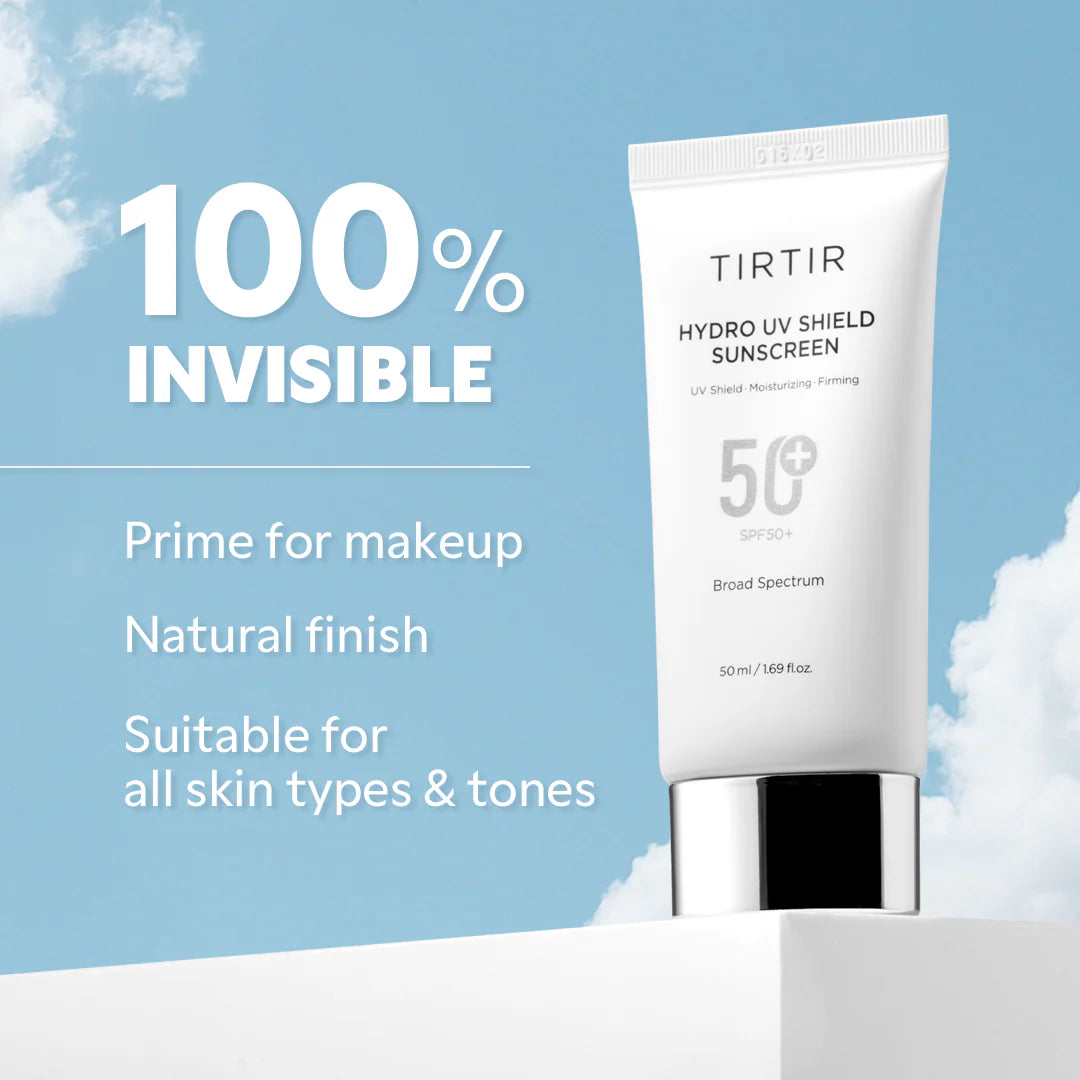 TIRTIR HYDRO UV SHIELD SUN SCEREEN SPF50+ BROAD SPECTRUM 50ml - MOQ 60