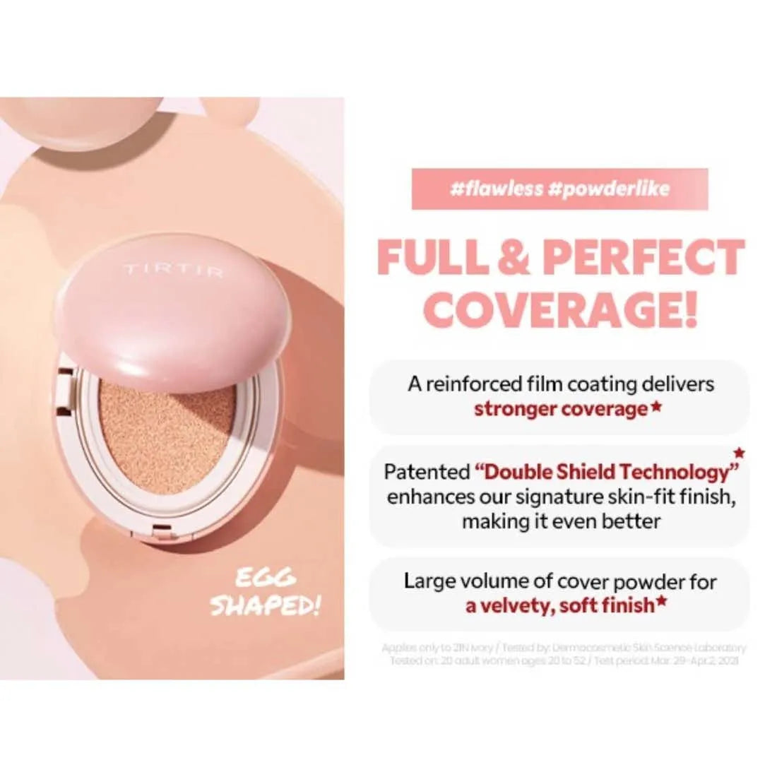 TIRTIR MASK FIT ALL-COVER CUSHION 51N FUDGE - MOQ 60