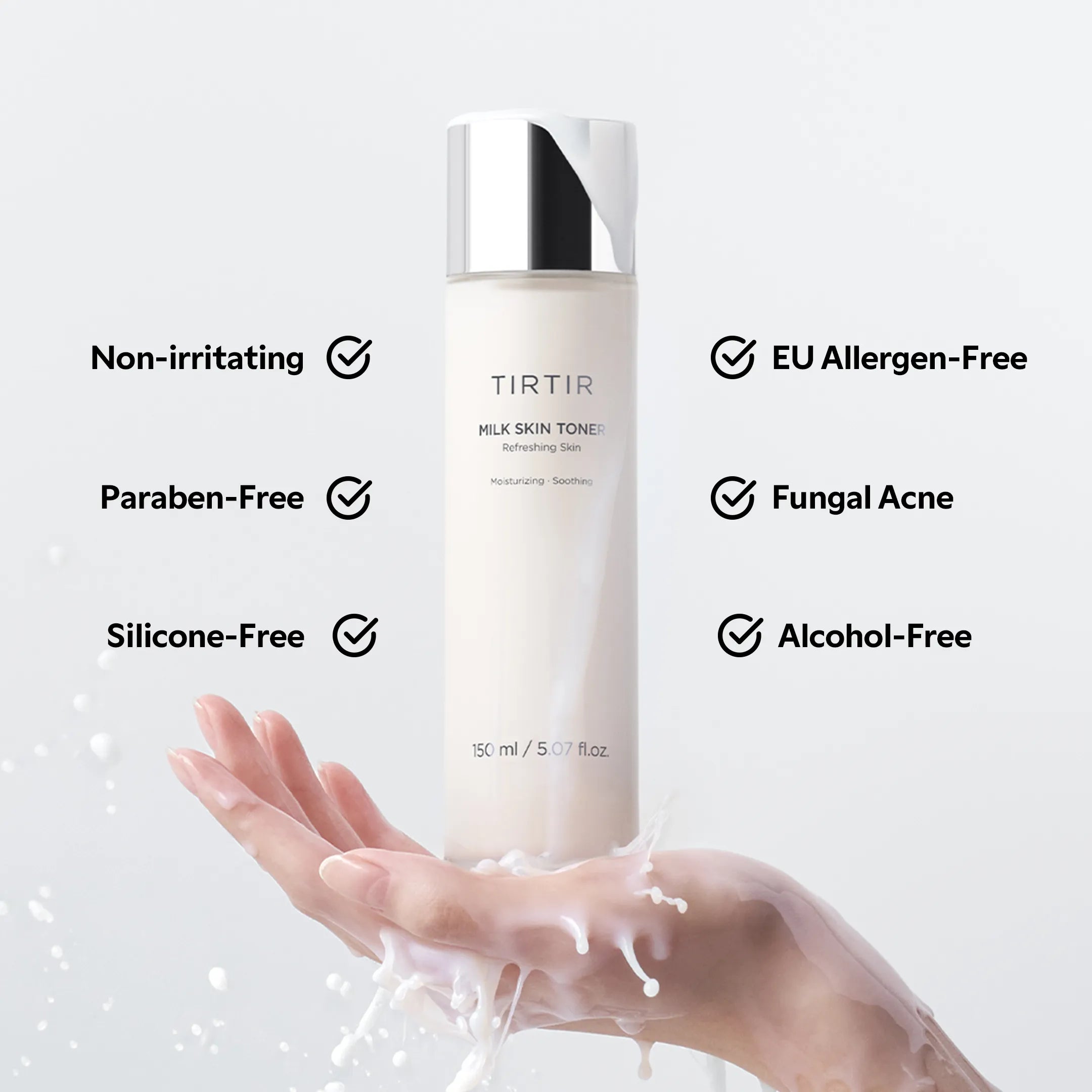 TIRTIR MILK SKIN TONER 150ml - MOQ 32