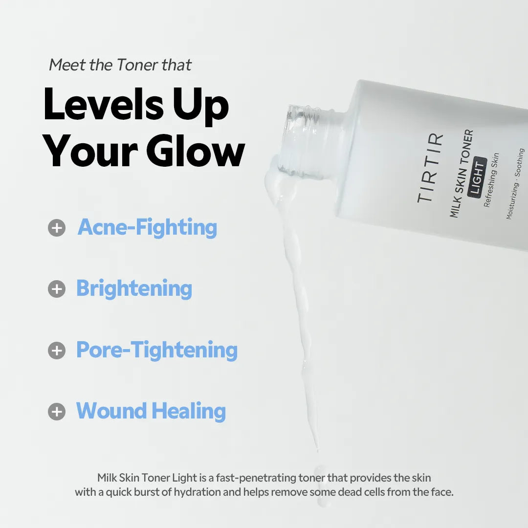 TIRTIR MILK SKIN TONER LIGHT 50ml - MOQ 100