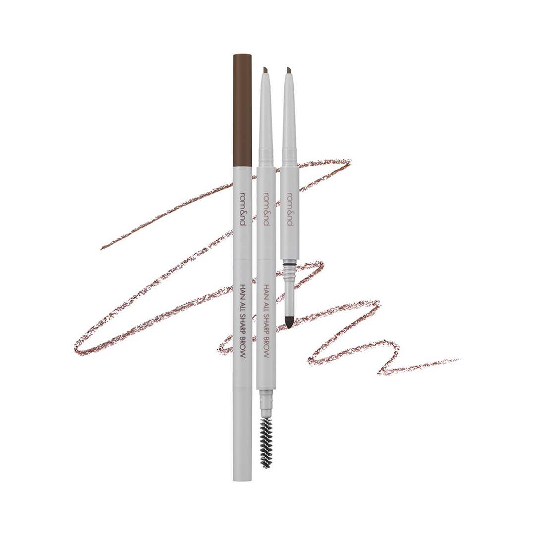 rom&nd HAN ALL SHARP BROW w2 mild woody - MOQ 30