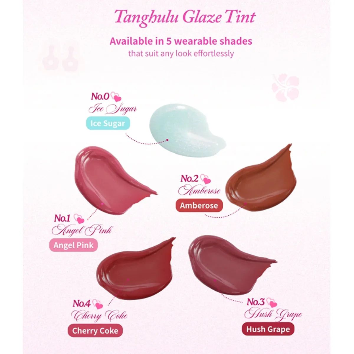 Tanghulu Glaze Tint N°1 Angel Pink - MOQ 10