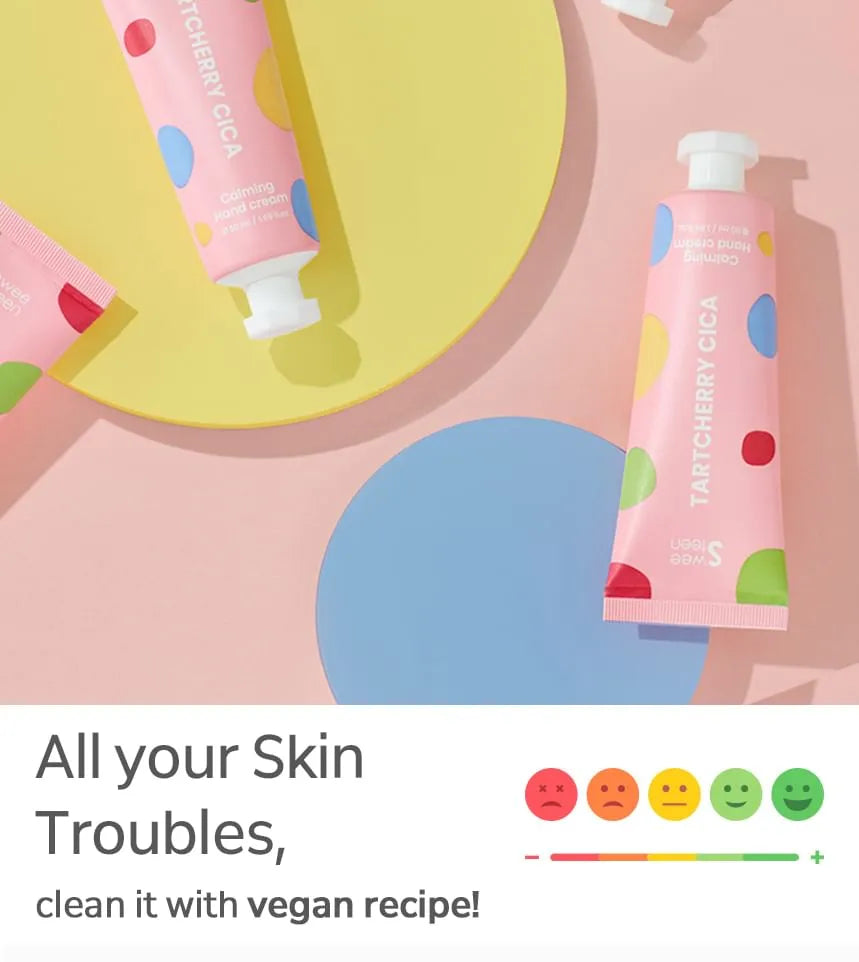 Tartcherry Cica Calming Hand Cream - 50ml - MOQ 50