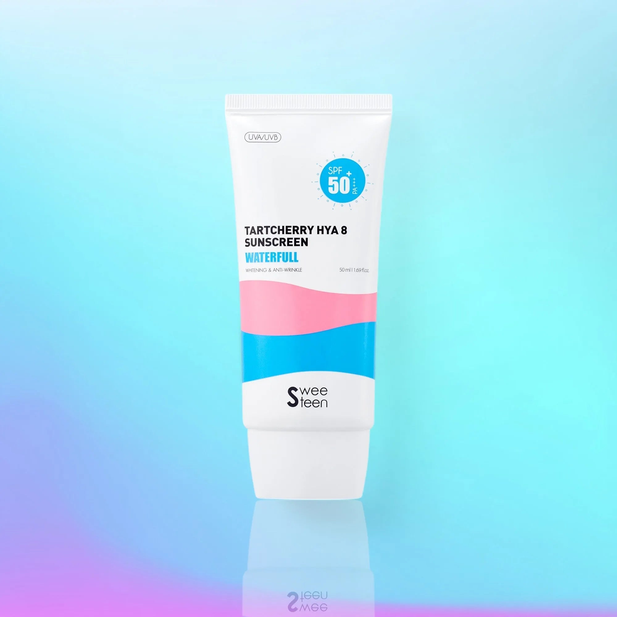 Tartcherry Hya 8 Sunscreen Spf 50+,pa+++ (Whitening,anti-wrinke, Uv Protection Triple Function) - 50ml - MOQ 50