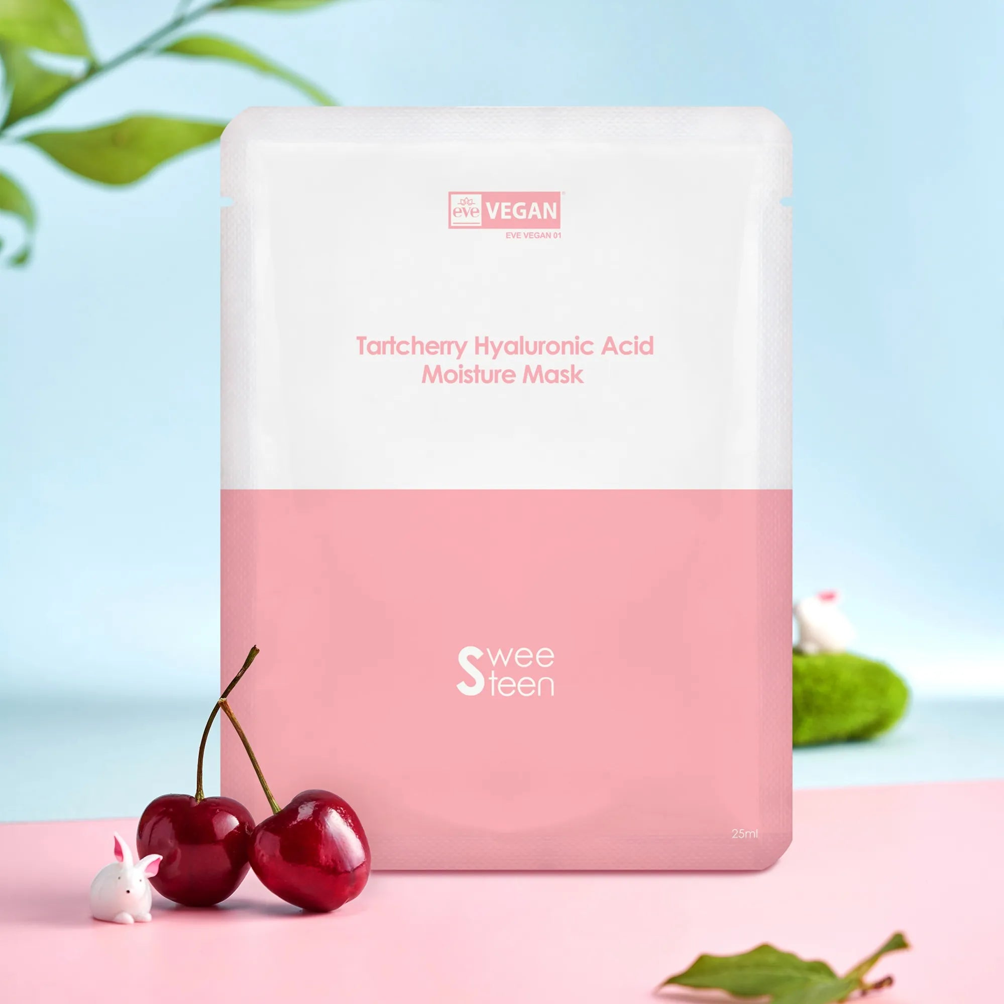 Tartcherry Hyaluronic Acid Moisture Mask - 25ml×10EA - MOQ 48
