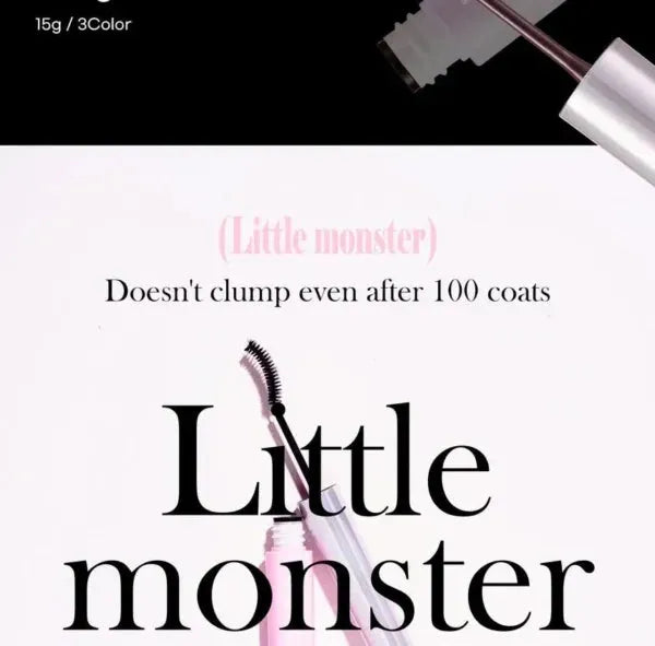 Tiny Monster Mascara #dark Brown - MOQ 320