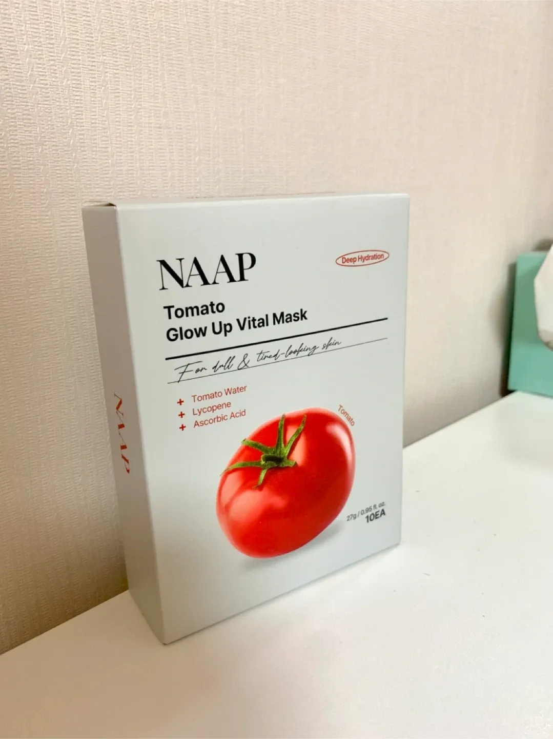 Tomato Glow Up Vital Mask - 27g - MOQ 400