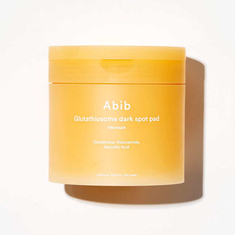 Abib Glutathiosome dark spot pad 
Vita touch - MOQ 30
