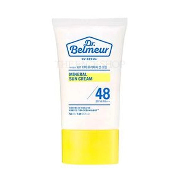 The Faceshop Dr.Belmeur UV DERMA MINERAL SUN CREAM - MOQ 4
