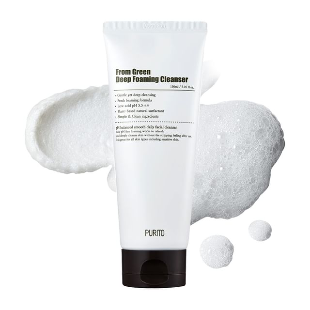 PURITO From Green Deep Foaming Cleanser