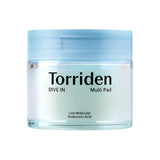 Torriden DIVE IN Low Molecular Hyaluronic Acid Multi Pad - MOQ 50