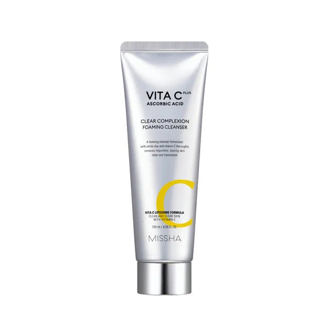 MISSHA VITA_C_PLUS_CLEAR_COMPLEXION_FOAMING_CLEANSER - MOQ 36