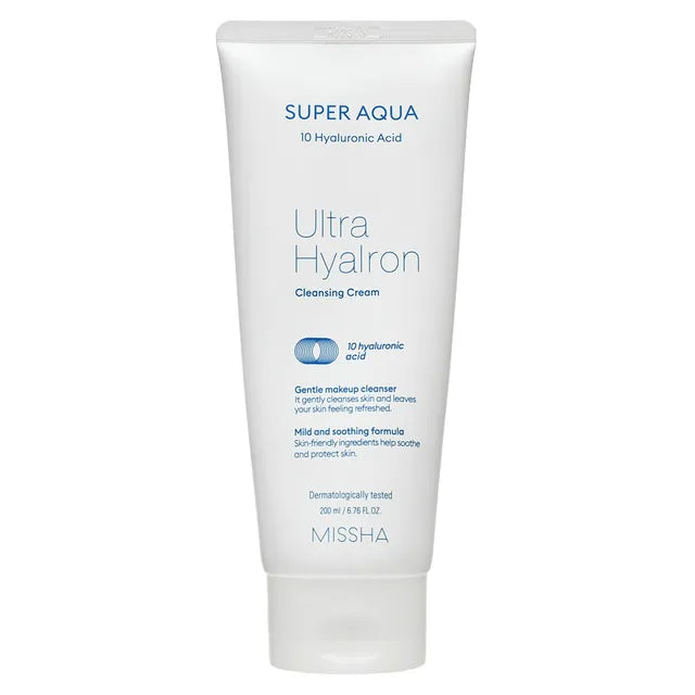 MISSHA SUPER_AQUA_ULTRA_HYALRON_CLEANSING_CREAM - MOQ 36