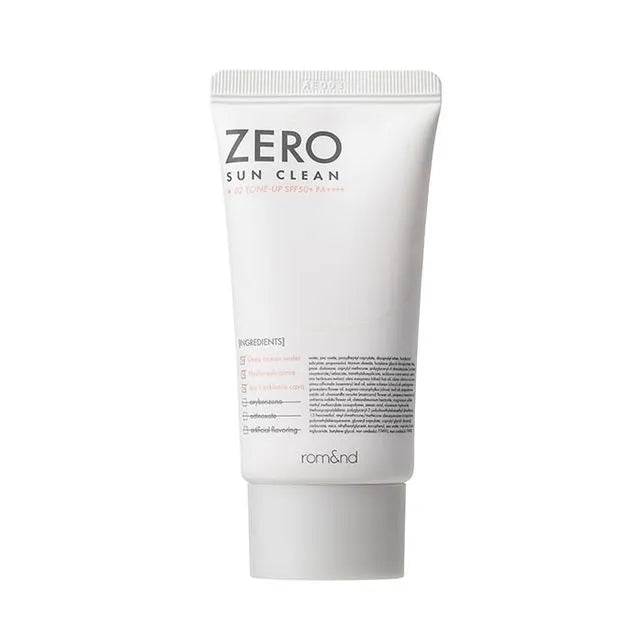 rom&nd ZERO SUN CLEAN 02 TONE UP - MOQ 10