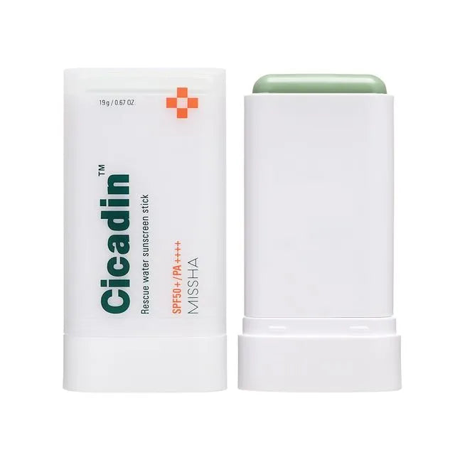 MISSHA CICADIN_RESCUE_WATER_SUNSCREEN_STICK_SPF50+/PA++++ - MOQ 30