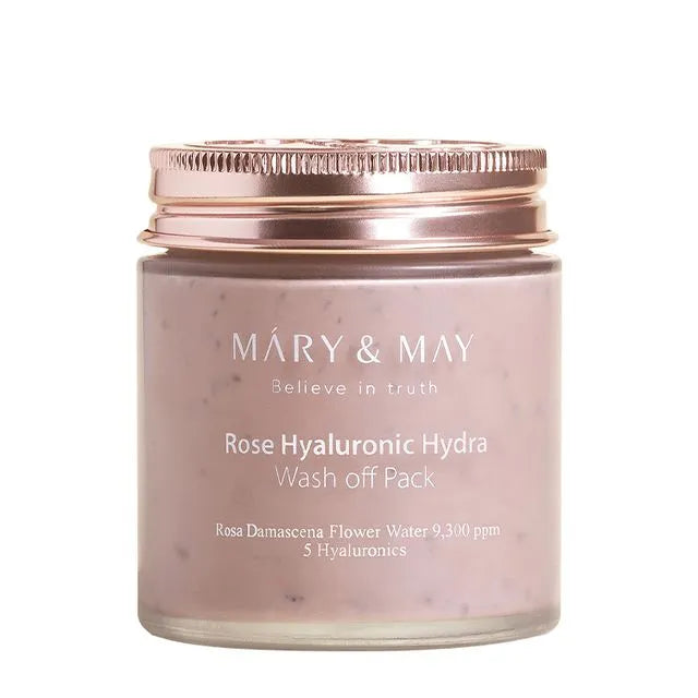 Mary&May Rose Hyaluronic Hydra Wash off Pack 125g - MOQ 24