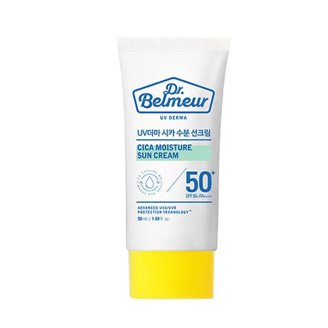The Faceshop Dr.belmeur UV Derma CicaMoistureSunCream - MOQ 64