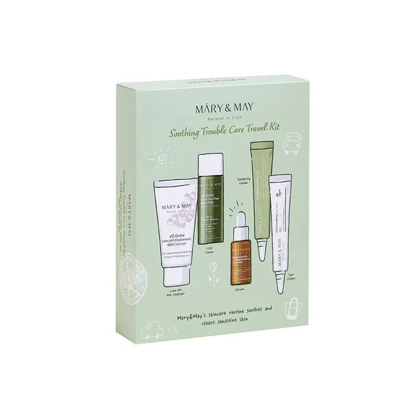 Mary&May Soothing Trouble Care Travel Kit (5pcs) - MOQ 40
