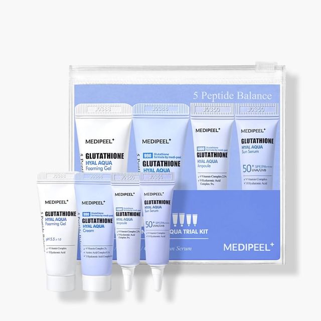 MediPeel GLUTATHIONE HYAL AQUA TRIAL KIT - MOQ 30