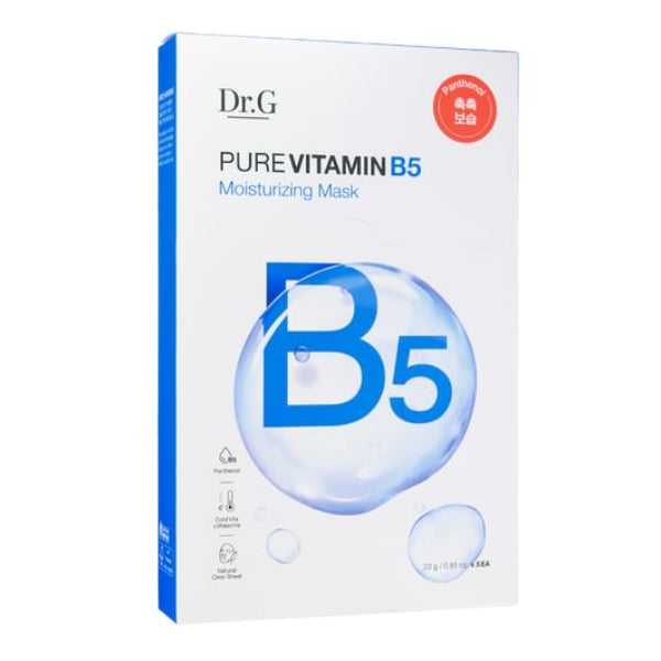 DR.G PURE VITAMIN B5 MOISTURIZING MASK SET_23G*5EA_2022