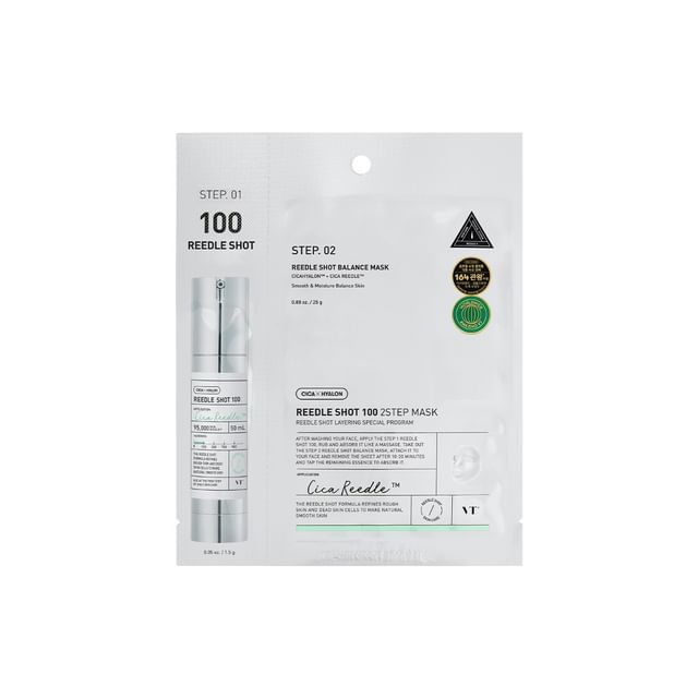 VT Cosmetics REEDLE SHOT 100 2-STEP MASK - MOQ 300