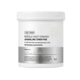 VT Cosmetics REEDLE SHOT SYNERGY SPARKLING TONER PAD - MOQ 32
