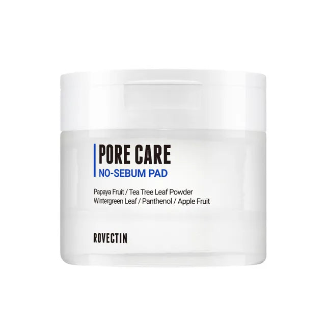 Rovectin Pore Care No-Sebum Pad 60ea - MOQ 36