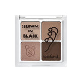 rom&nd X INAPSQUARE BETTER THAN EYES B01 BUCKWHEAT FLOWER IN BLACK - MOQ 15
