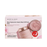 Mary&May Rose Hyaluronic Hydra Wash Off Pack Duo (125g x2) - MOQ 12