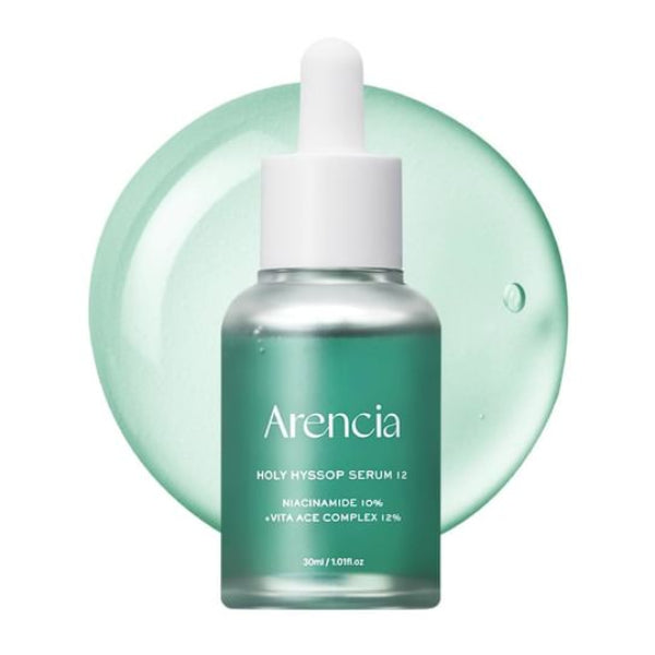Arencia Holy Hyssop Serum 12 30ml
 *Brightening & Glow Formula for dark spots and hyperpigmentation