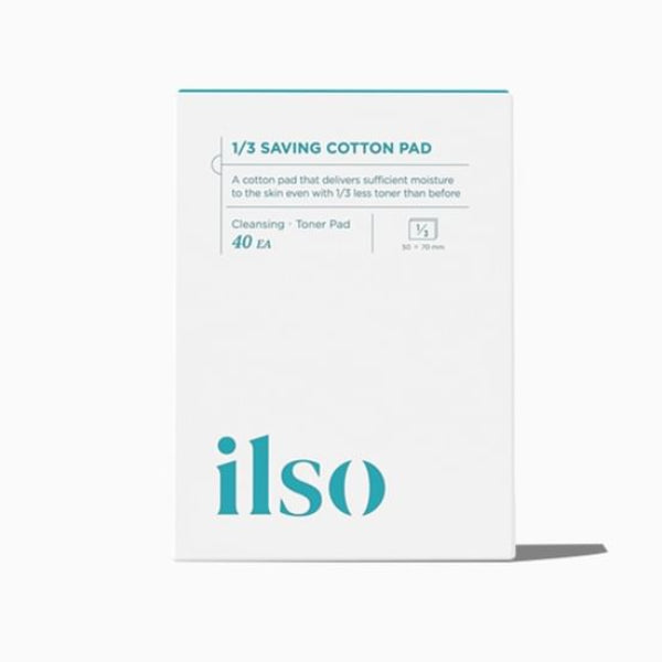 ILSO 1/3 SAVING COTTON PAD - MOQ 100