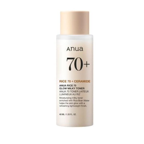 ANUA RICE 70 GLOW MILKY TONER 40ml