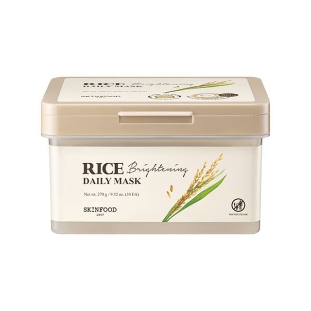 SKINFOOD RICE BRIGHTENING DAILY MASK - MOQ 10