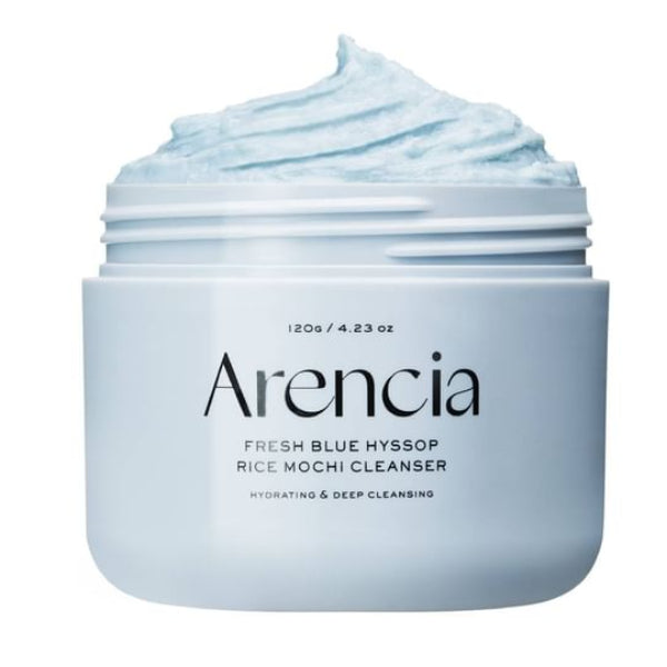 Arencia Blue Hyssop+ Rice Mochi Cleanser 120g