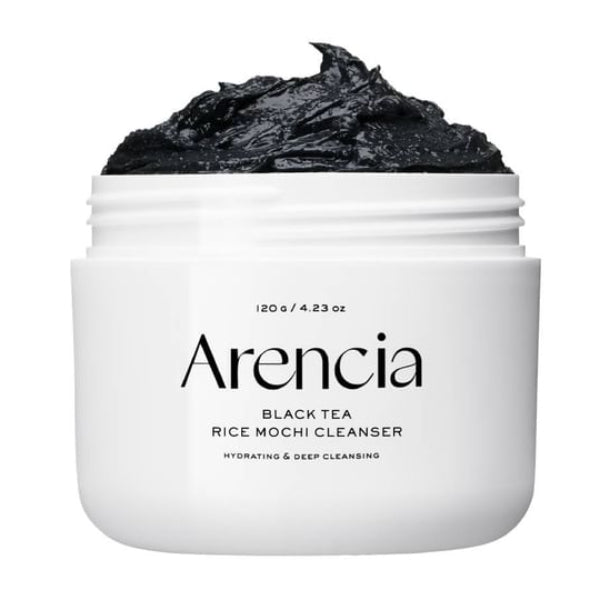 Arencia Black Tea Rice Mochi Cleanser 120g
