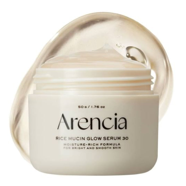 Arencia Rice Mucin Glow Serum 30 Soothing, Hydrating & Glow