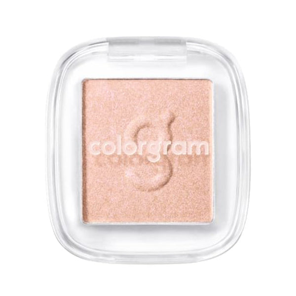COLORGRAM SINGLE CUBE EYESHADOW 19 APRICOT PINK SHIMMER