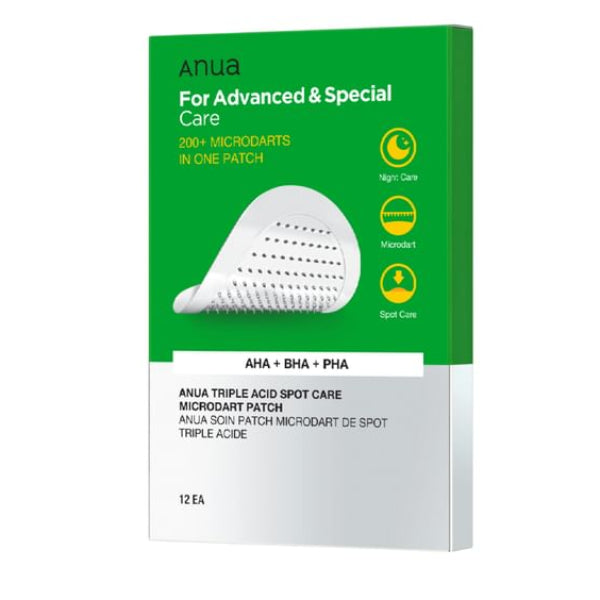 ANUA TRIPLE ACID SPOT CARE MICRODART PATCH 12EA