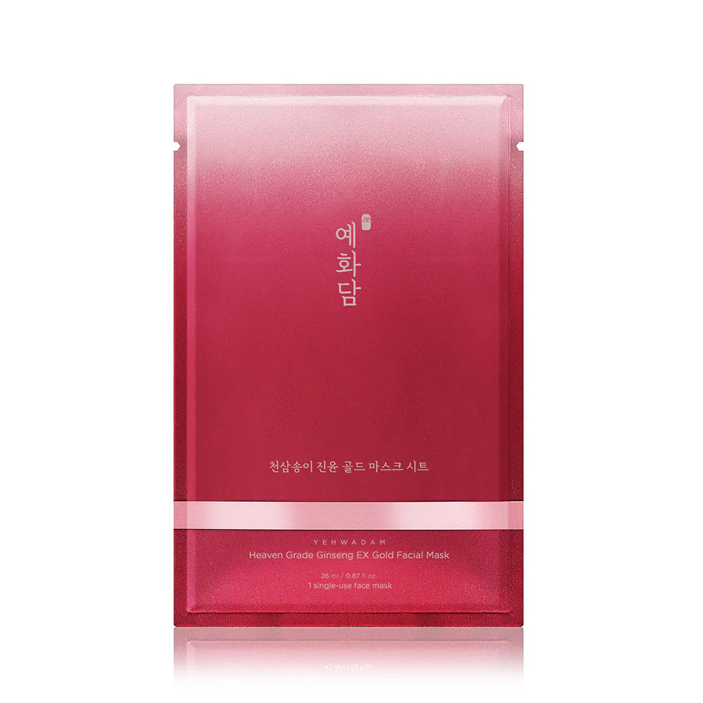 The Faceshop YHD HeavenGradeGinsengEX GoldFacialMask - MOQ 100