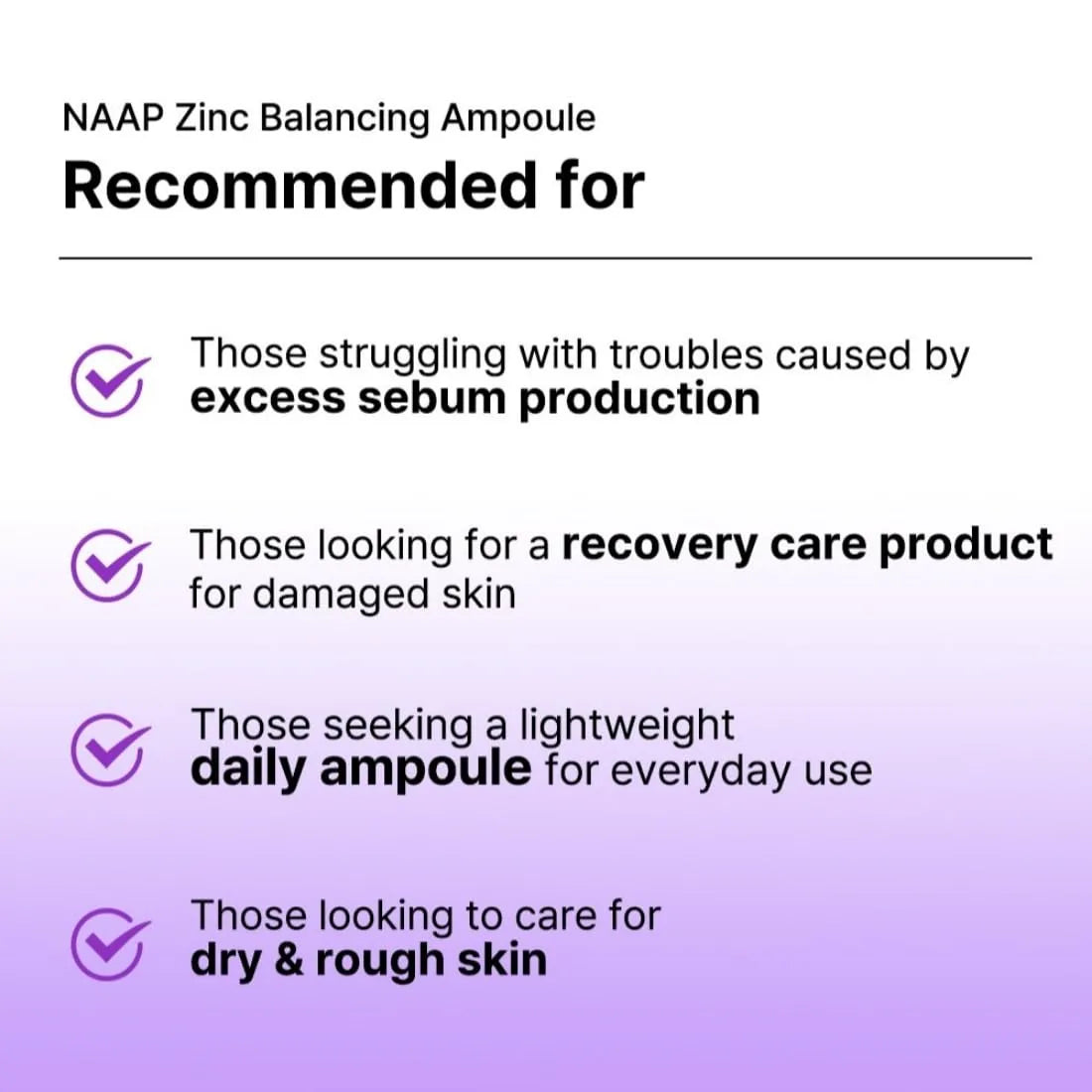 Zink Balancing Ampoule - 30ml - MOQ 150