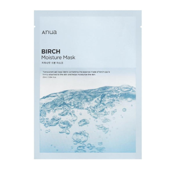 ANUA BIRCH MOISTURE SHEET MASK 25ml (10PCS)