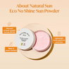 (KNEW) THE FACE SHOP Natural Sun Eco No Shine Sun Powder 13g - DODOSKIN