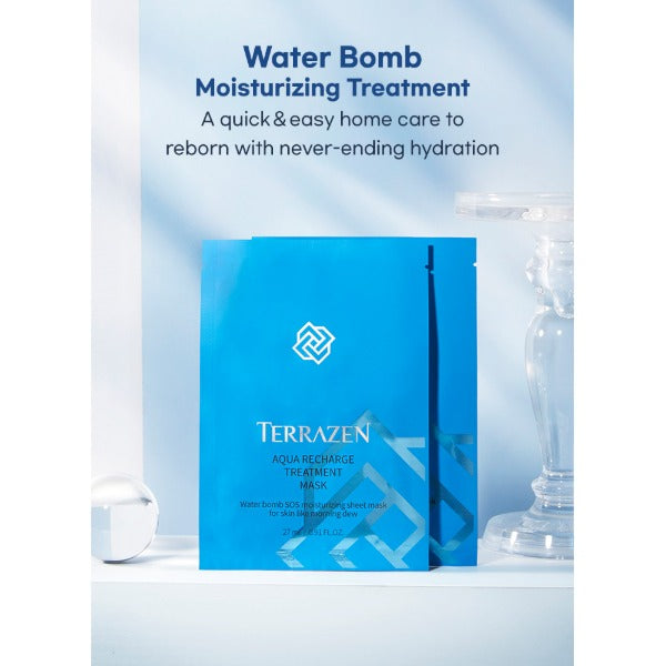 TERRAZEN AQUA RECHARGE TREATMENT MASK (10PCS/ BOX) - MOQ 22