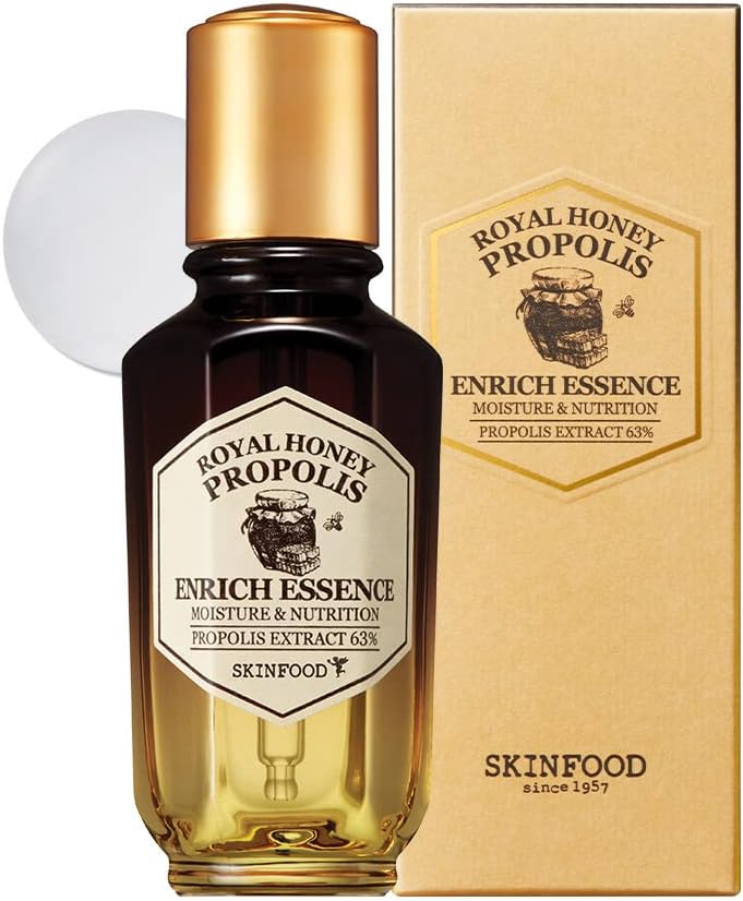 SKINFOOD ROYAL HONEY ENRICH PROPOLIS PORE CHILLING ESSENCE - MOQ 15