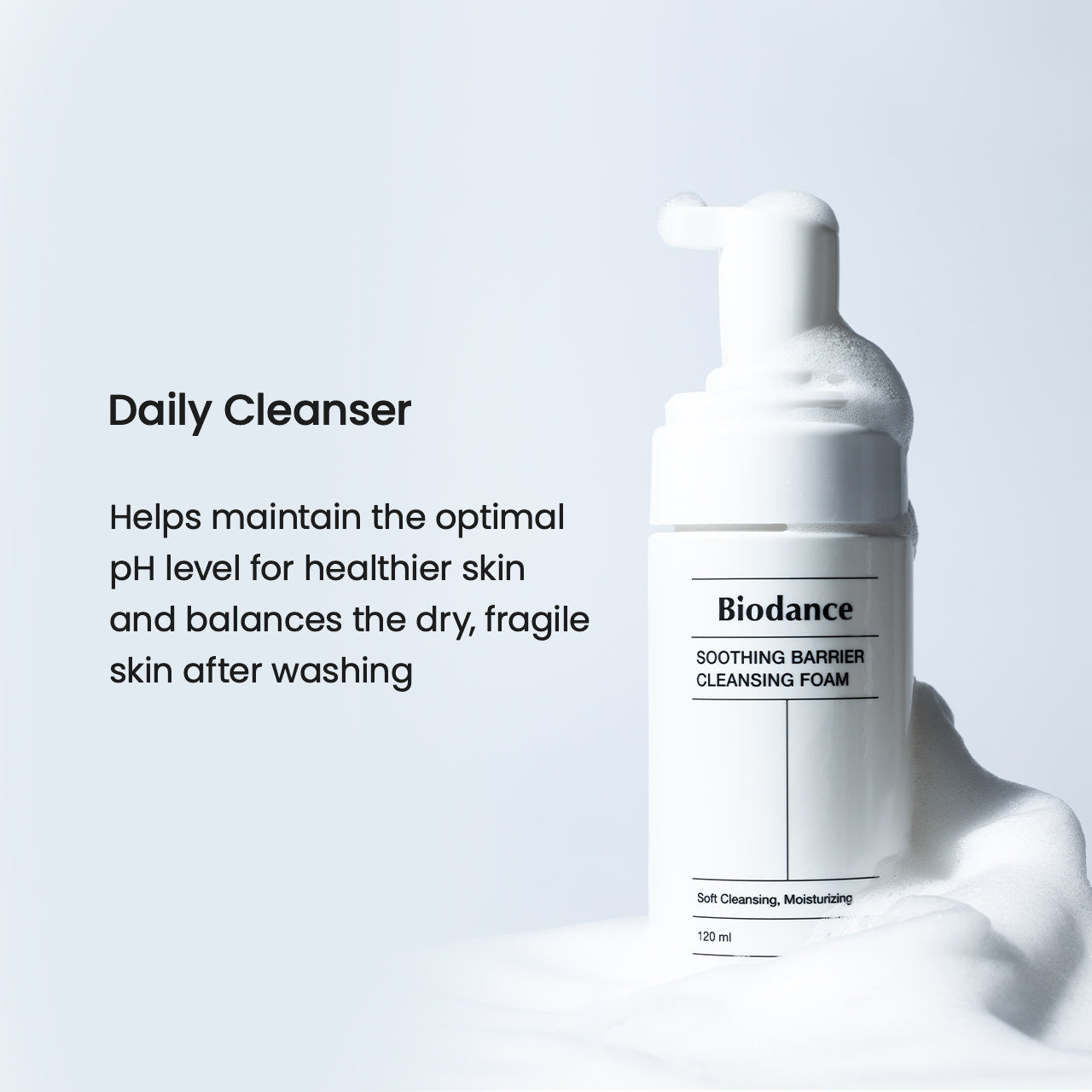 [Biodance] Soothing Barrier Cleansing Foam 120ml